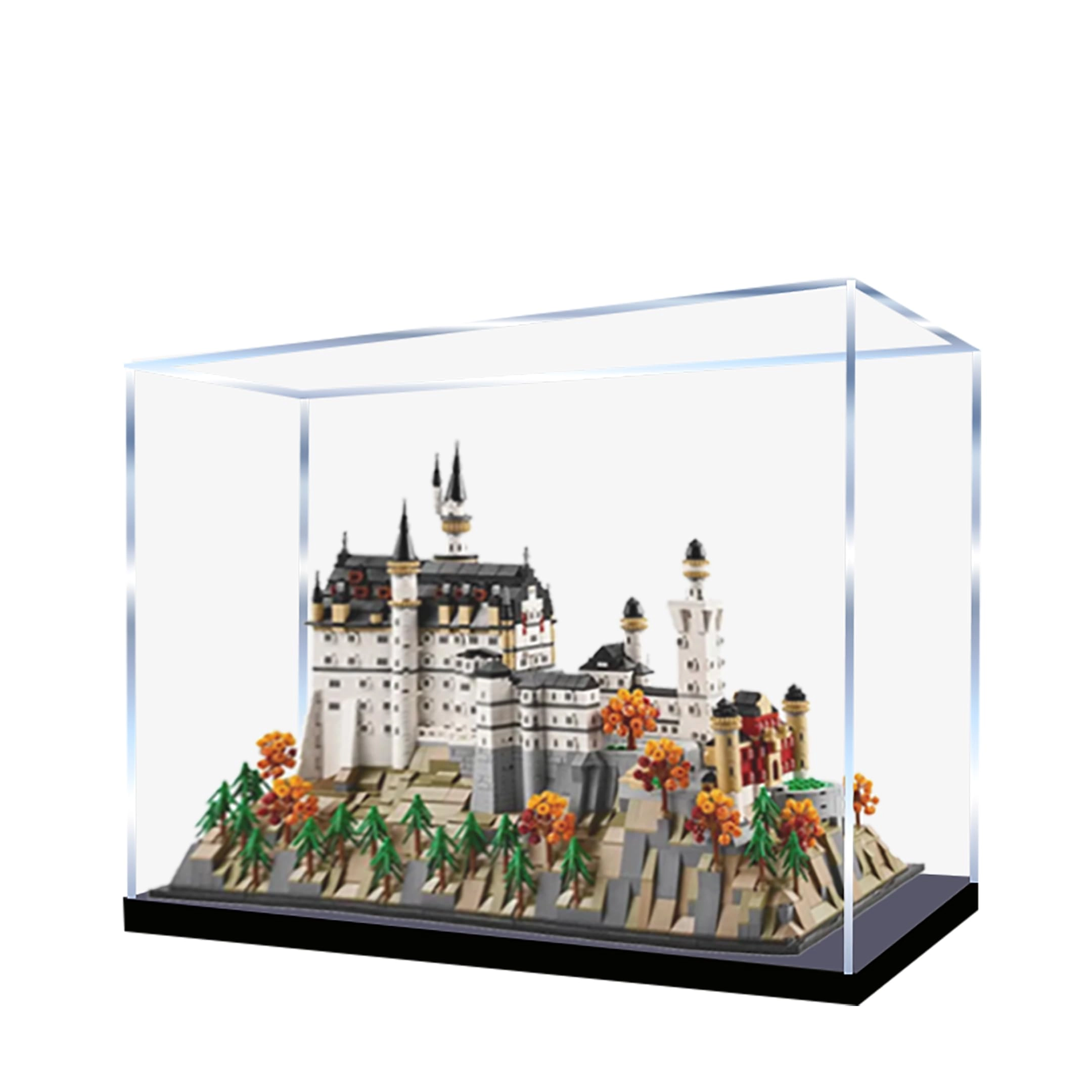 Cubeloft Acrylic Display Case for Lego 21063 Neuschwanstein Castle - Lego