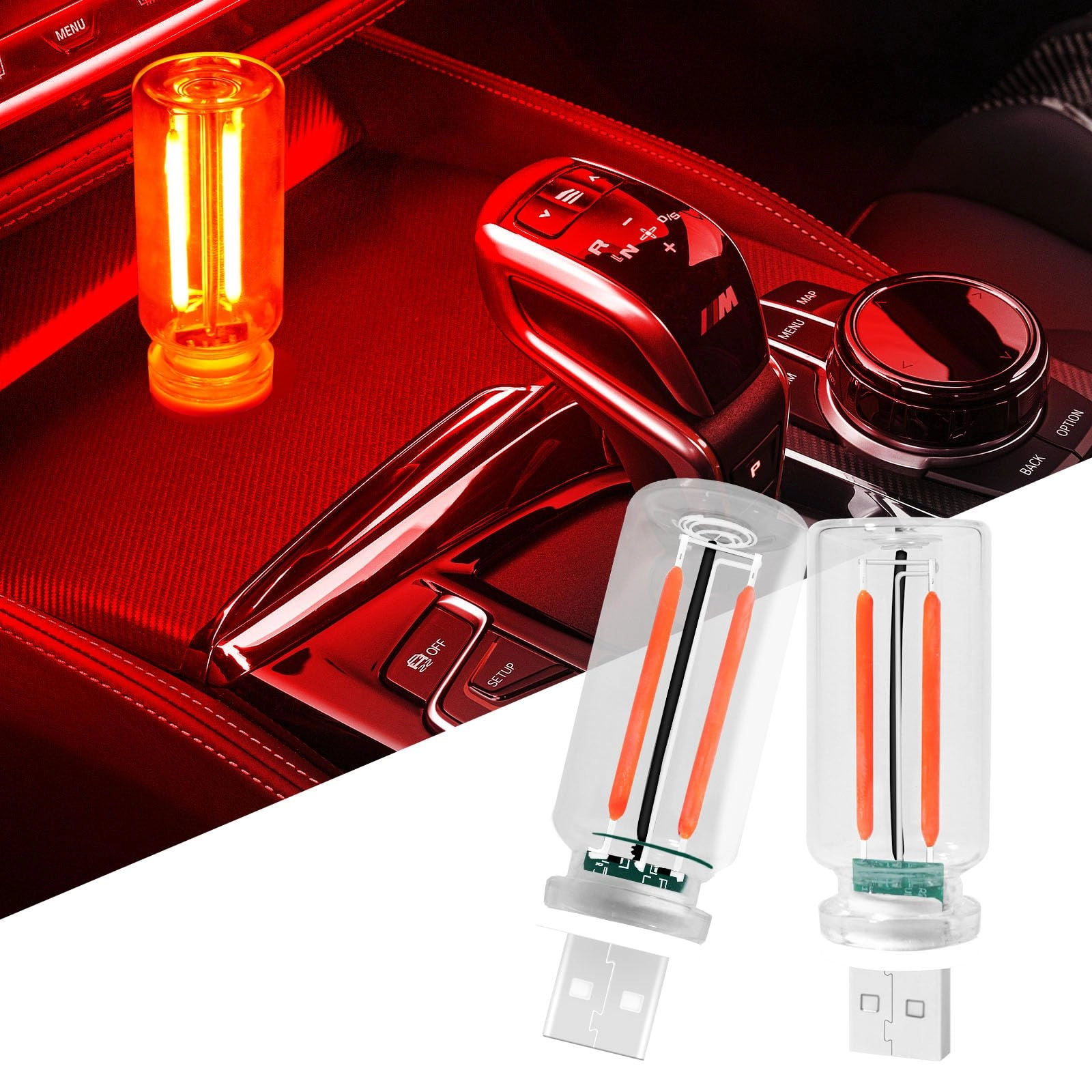 Keiurot USB Night Light - USB Red Pack