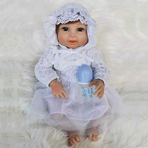 Rebirth Baby Doll - 20 Inch Vinyl Cotton Body Blue Eyes