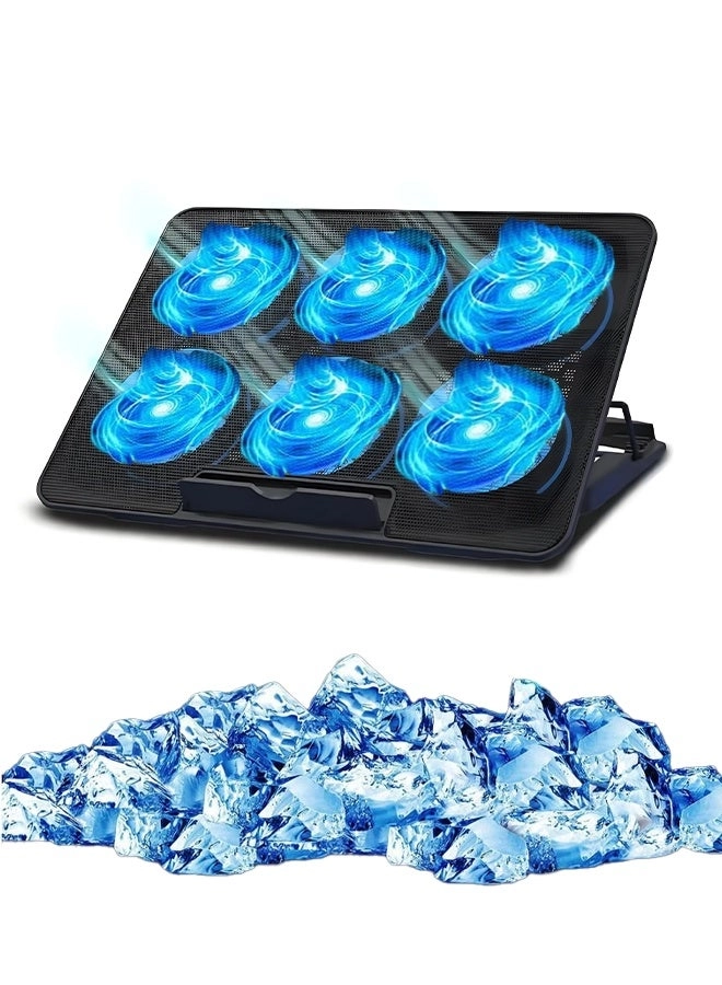 Gaming Laptop Cooling Pad - 6 piece(s) 17.3 inch