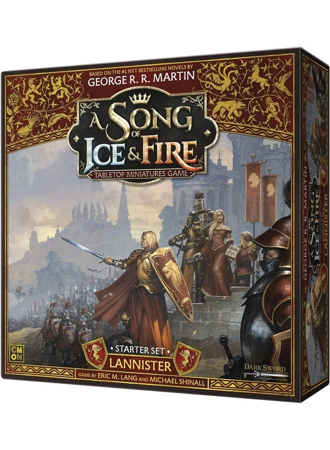CMON A Song of Ice & Fire Tabletop Miniatures Game: Lannister Starter Set