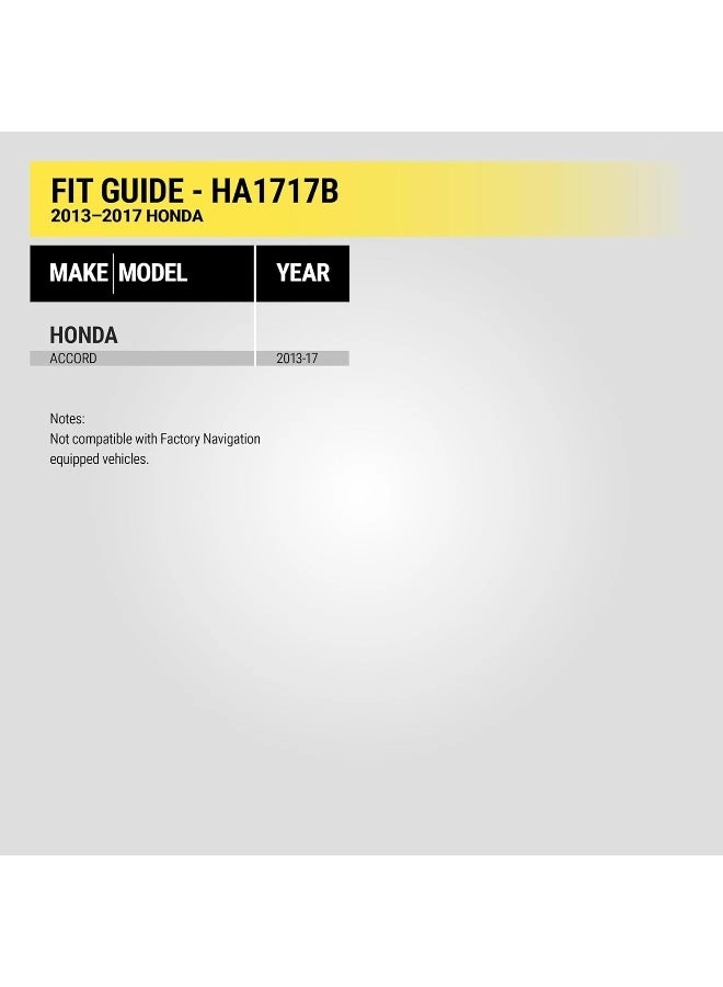 HA1717B - Honda Accord 2013-2017