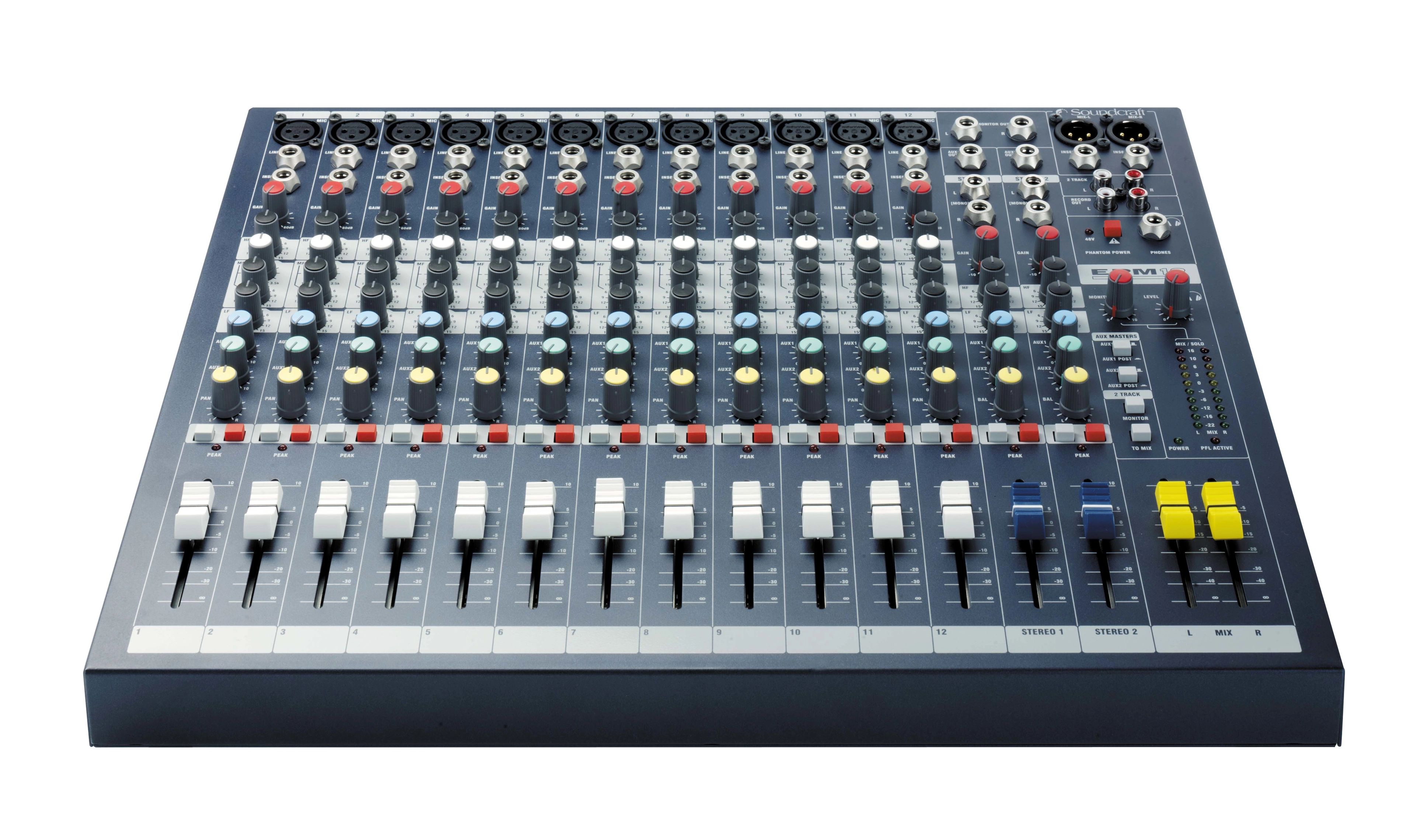 EPM12 - Audio Mixing Console Blue