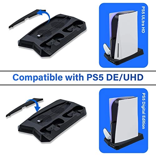 Vertical Multifunction Charging Stand - USB PS5