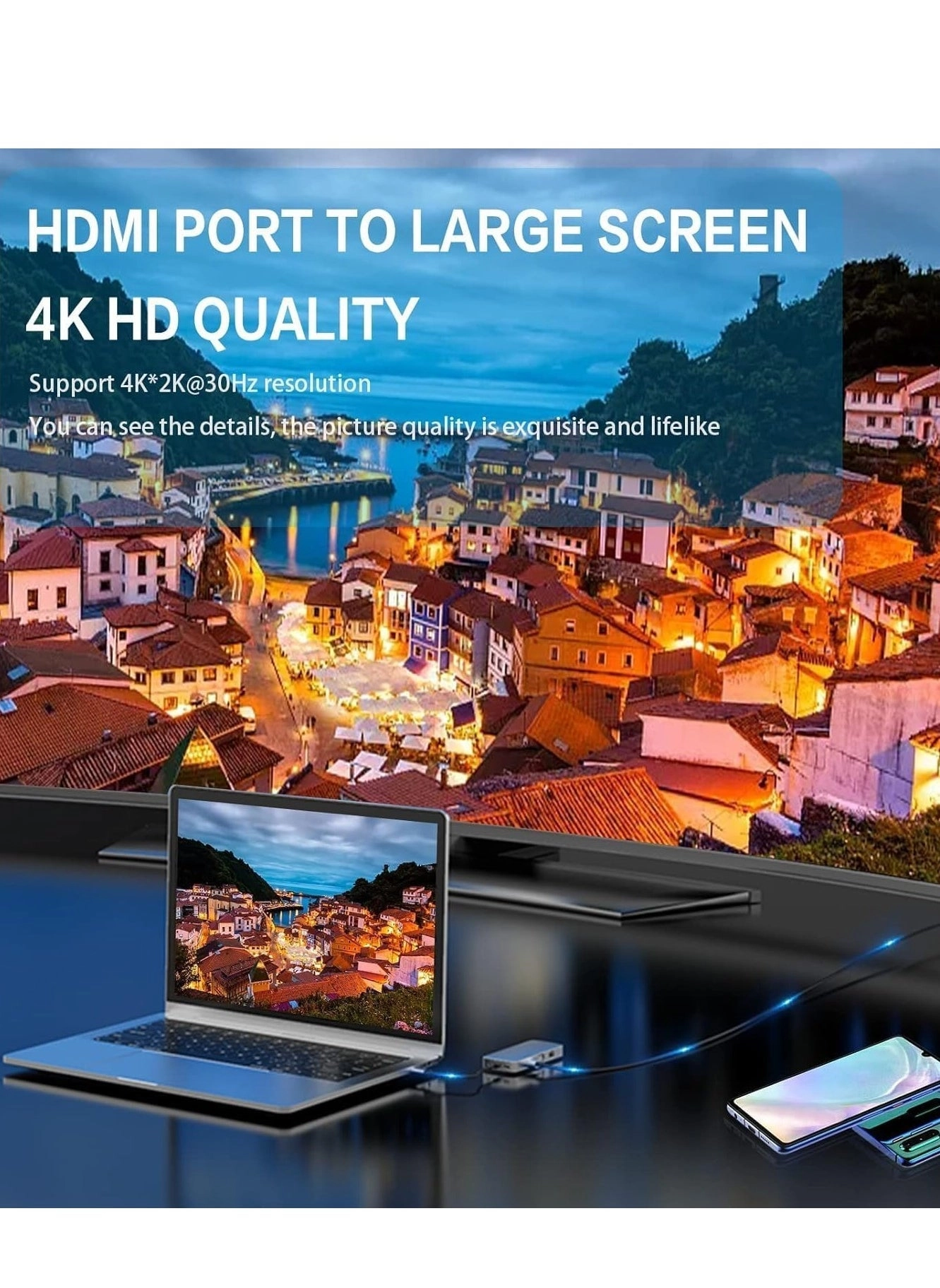 USB C Hub Docking Station