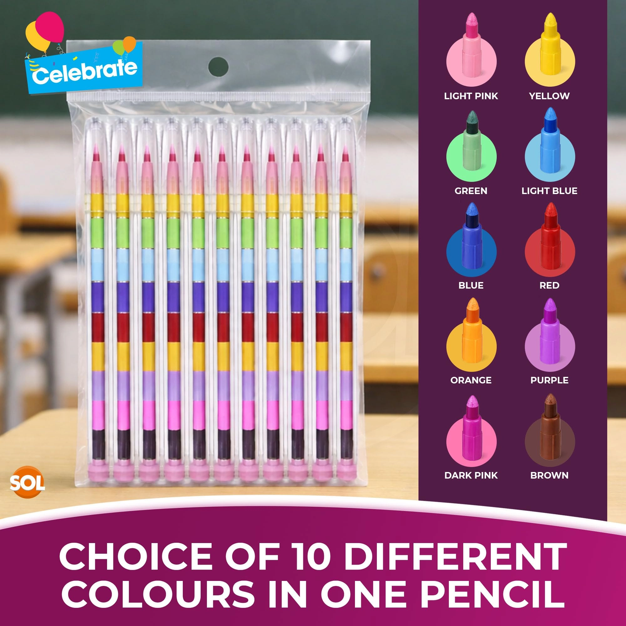 Swap Point Crayon - 24pk