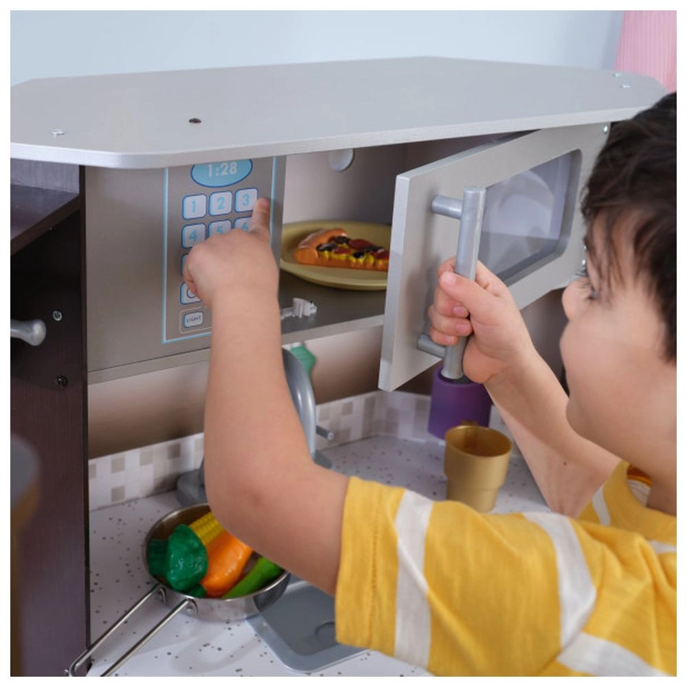 Ultimate Corner Play Kitchen - Wooden (DBT-53365)