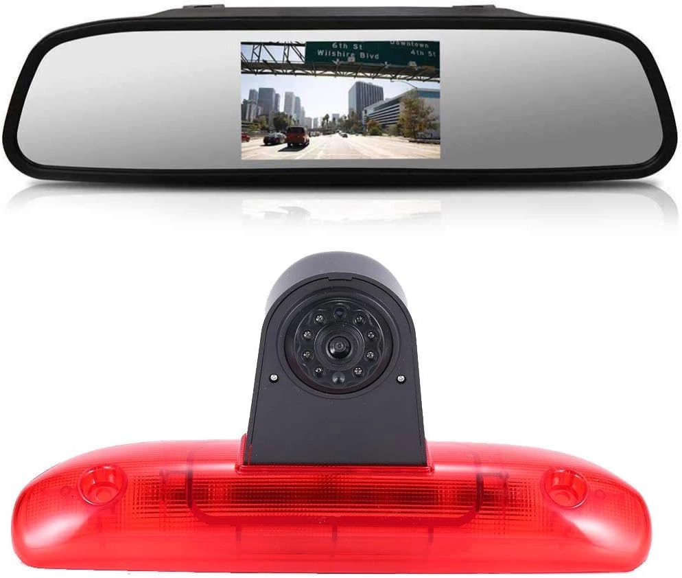 LCD TFT Colour Display Monitor + Car Camera - Night vision 1280 x 720