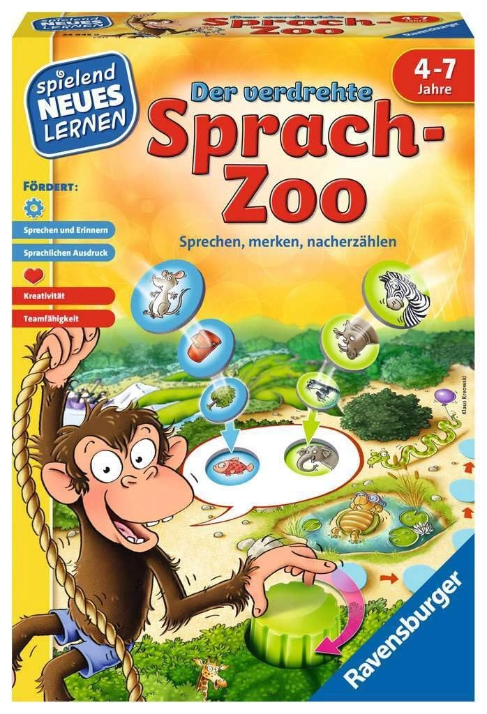 Ravensburger The Twisted Language Zoo - 4 - 7 years