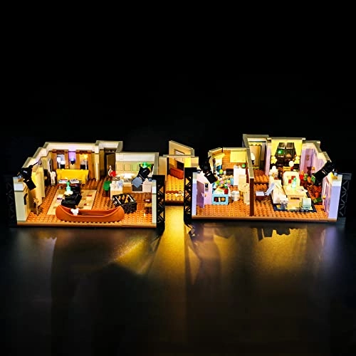 Led Lighting Kit for The Friends Apartments - Compatible with 10292