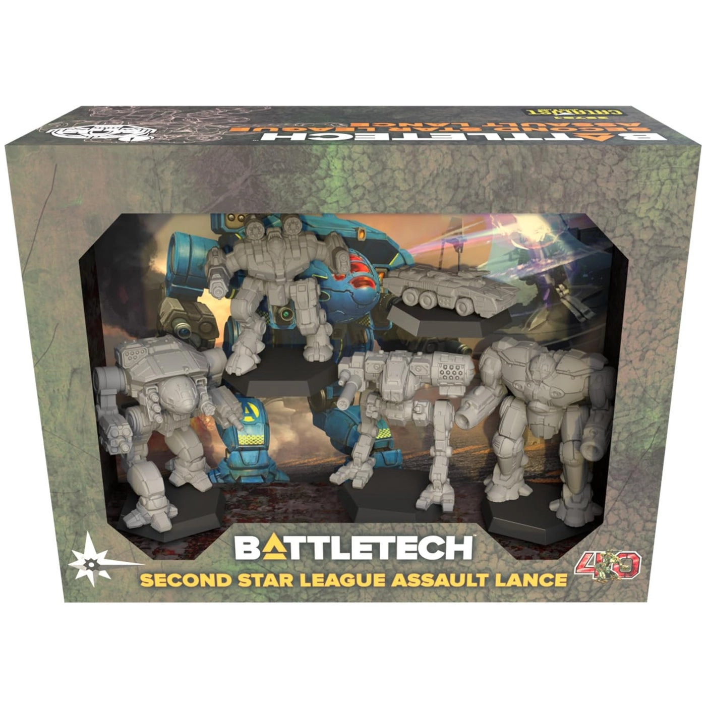 Second Star League Assault Lance 5 - Miniatures