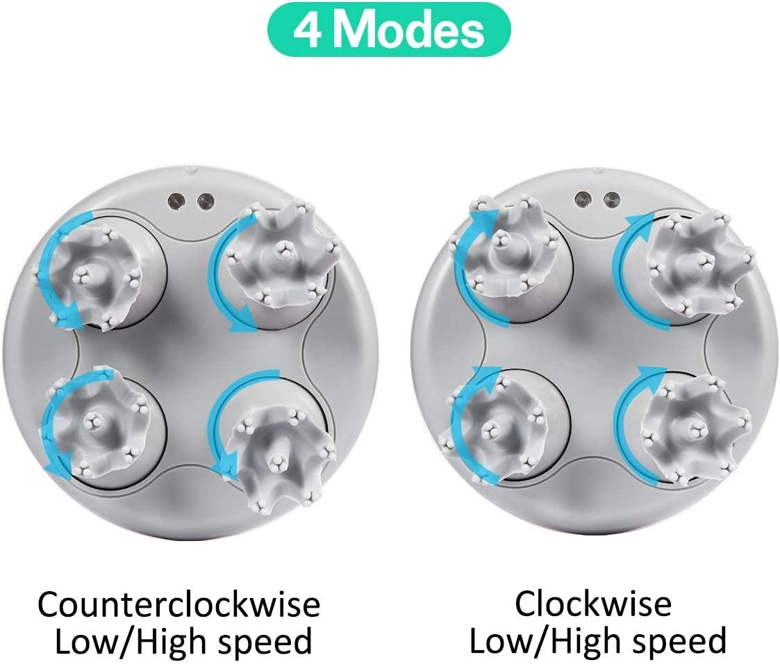 Electric Scalp Massager - 84 Nodes Portable Handheld