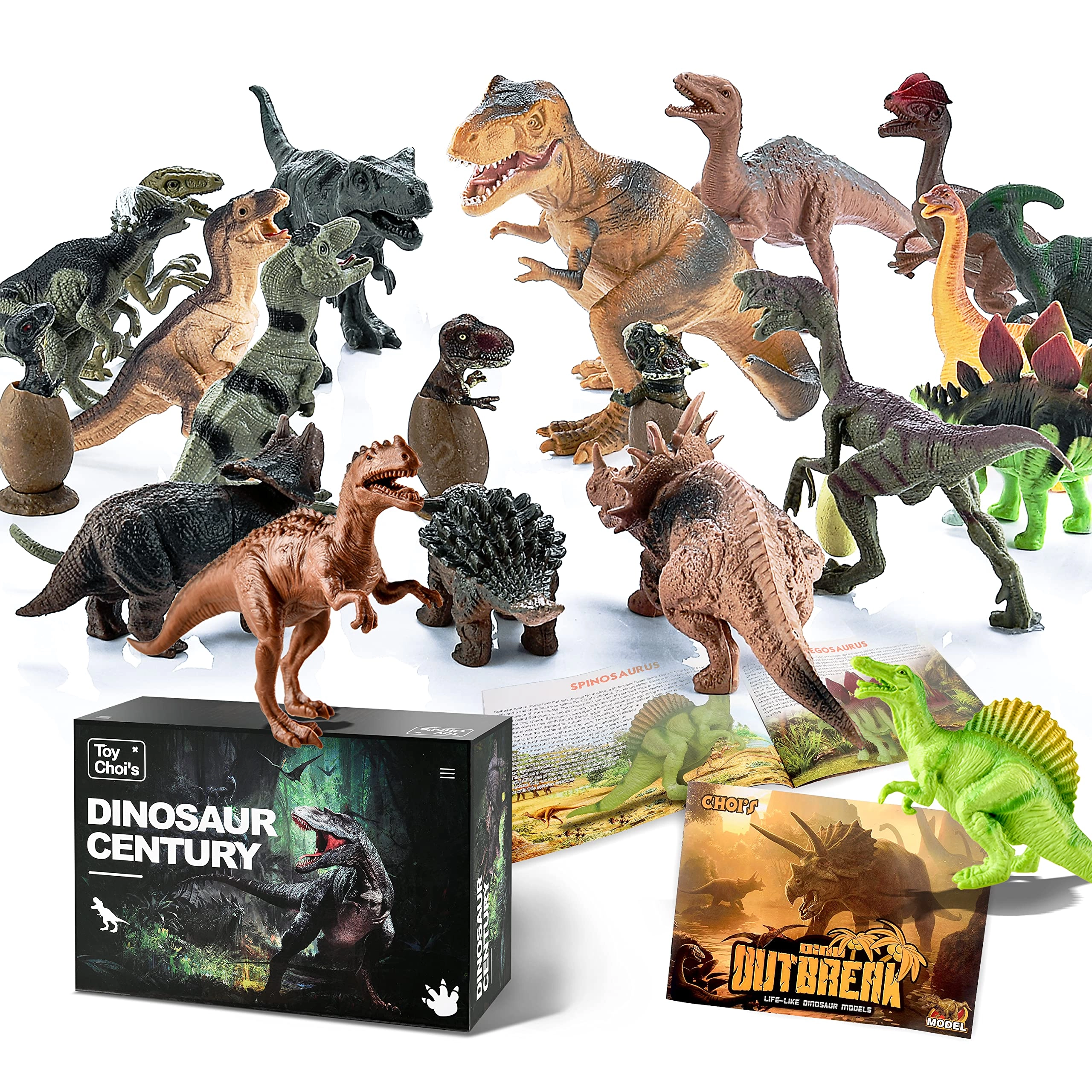 SHIFENG CULTURAL DEVELOPMENT CO.,LTD. 20 Packs Dino set - tyrannosaurus - Animal 3 1