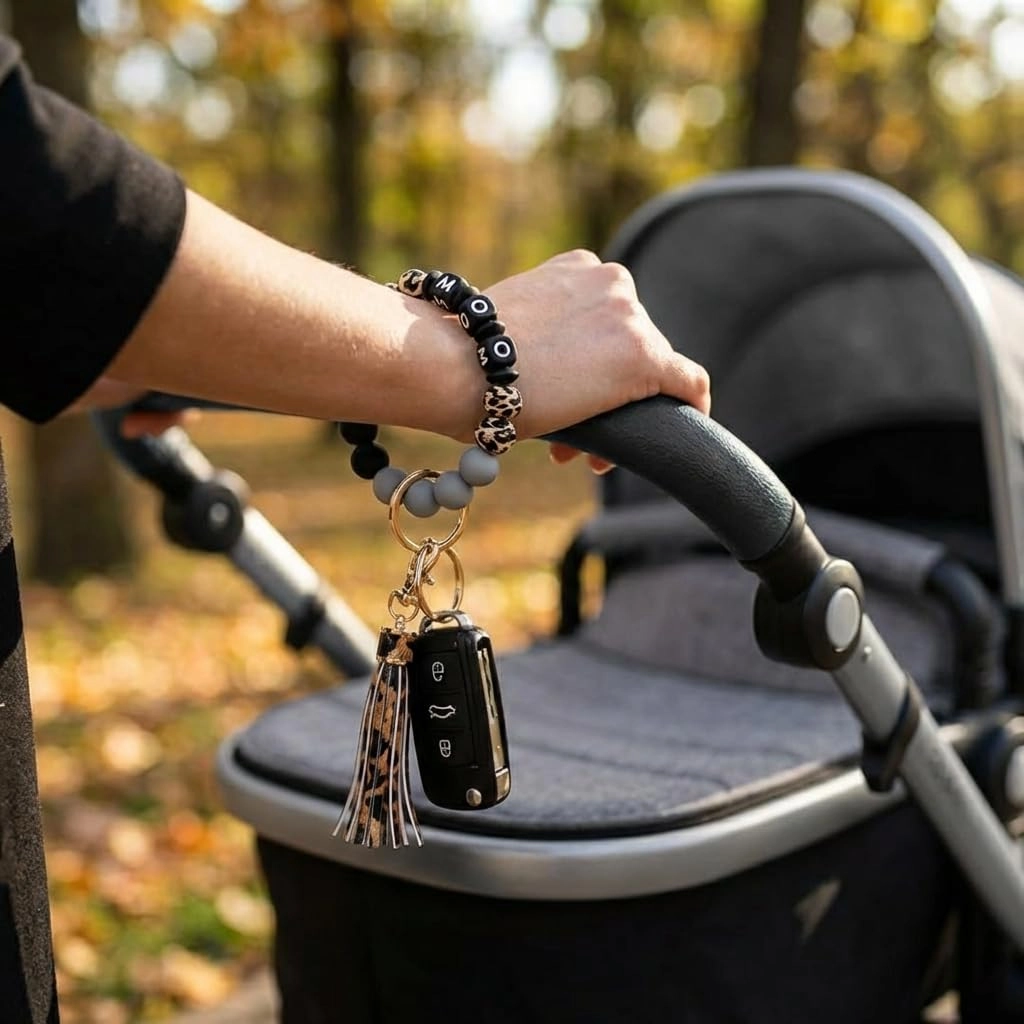 Key Ring Bracelet - Car