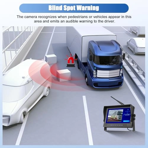Wireless RV Backup Camera System - Night Vision Wireless 1080P
