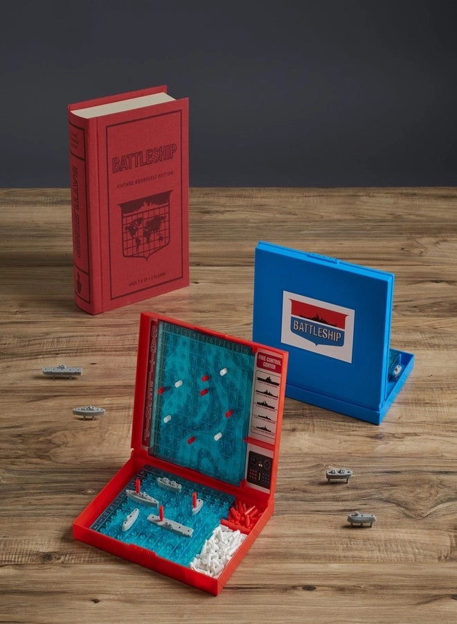 Battleship - Vintage Bookshelf Edition Fabric-Wrapped Book Box