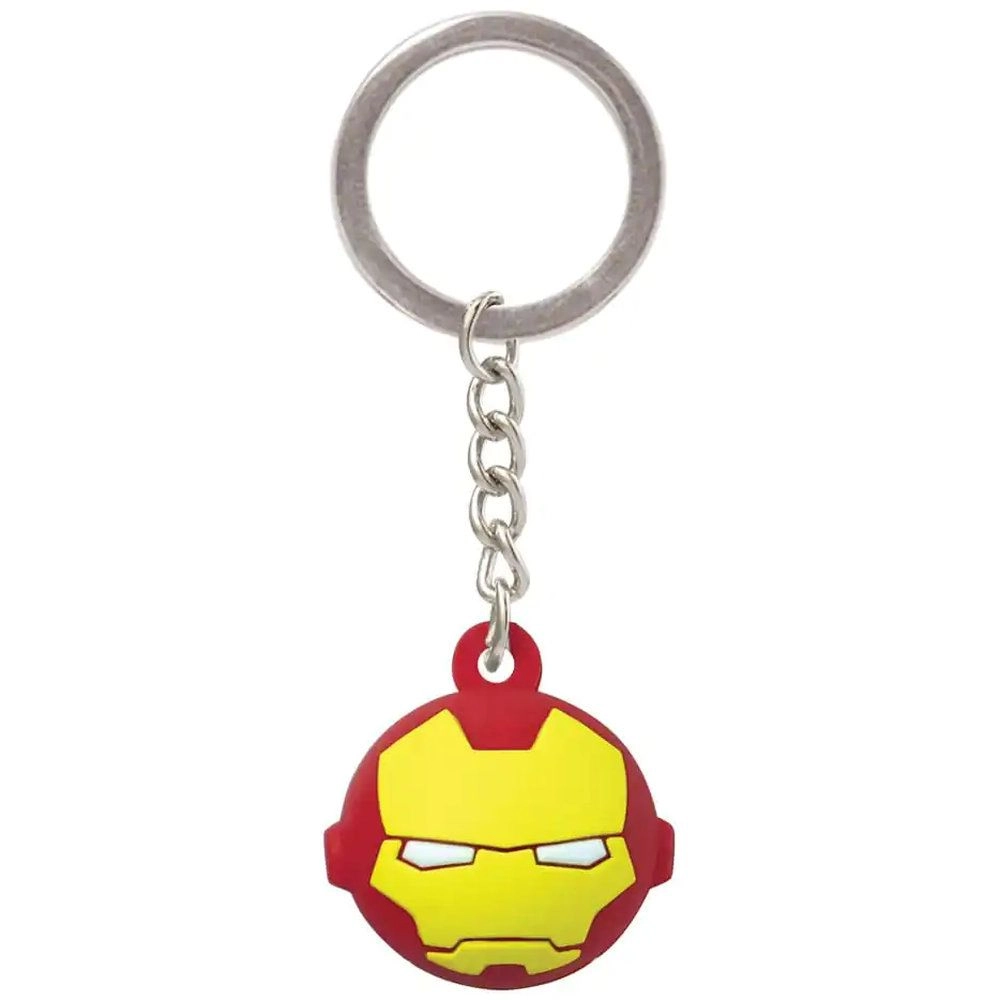 Monogram Marvel Iron Man Icon Ball Keyring - 3.5 x 1.2 x 1 in 4+