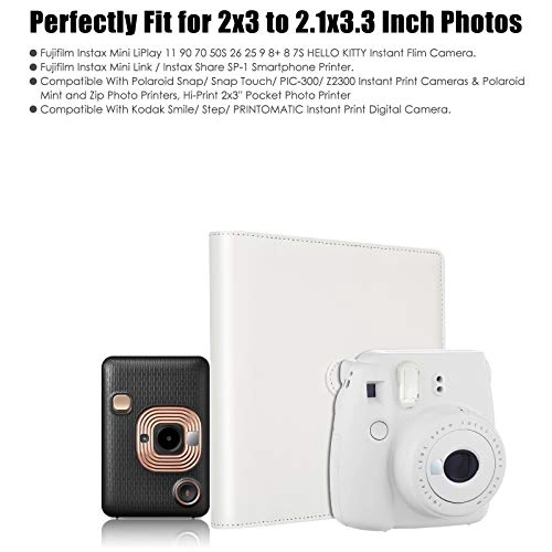 Instax Mini 256 Pockets Leather Photo Album