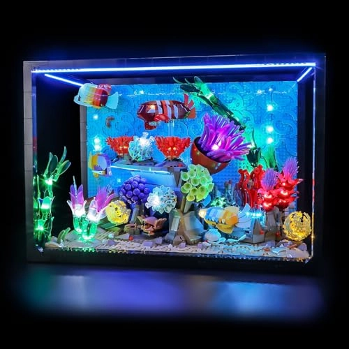 LED Lights for LEGO-10366 Tropical Aquarium