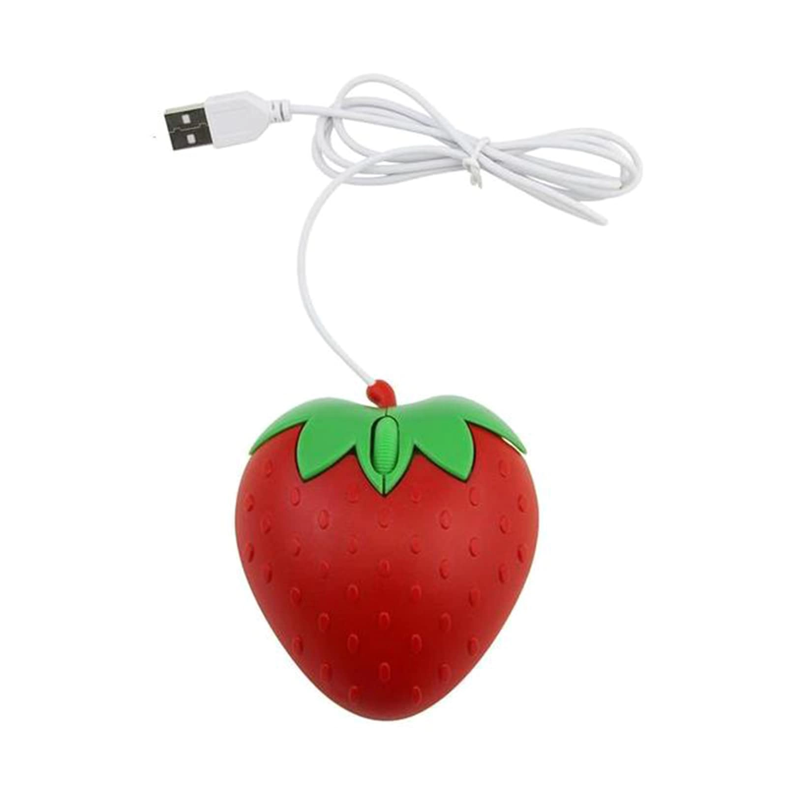 QIANZHENGHUA Strawberry Ergonomic Optical Mause - USB