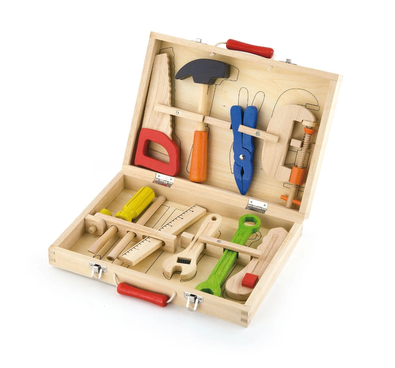 VIGA Tool Box - 10 pcs (SW-50387)