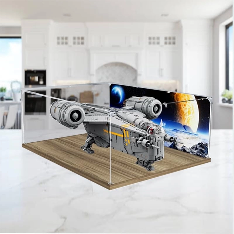 Display Case for LEGO 75331 Razor Crest - Acrylic