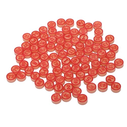 Number Board Game Pieces - 18 months and up 90 pieces