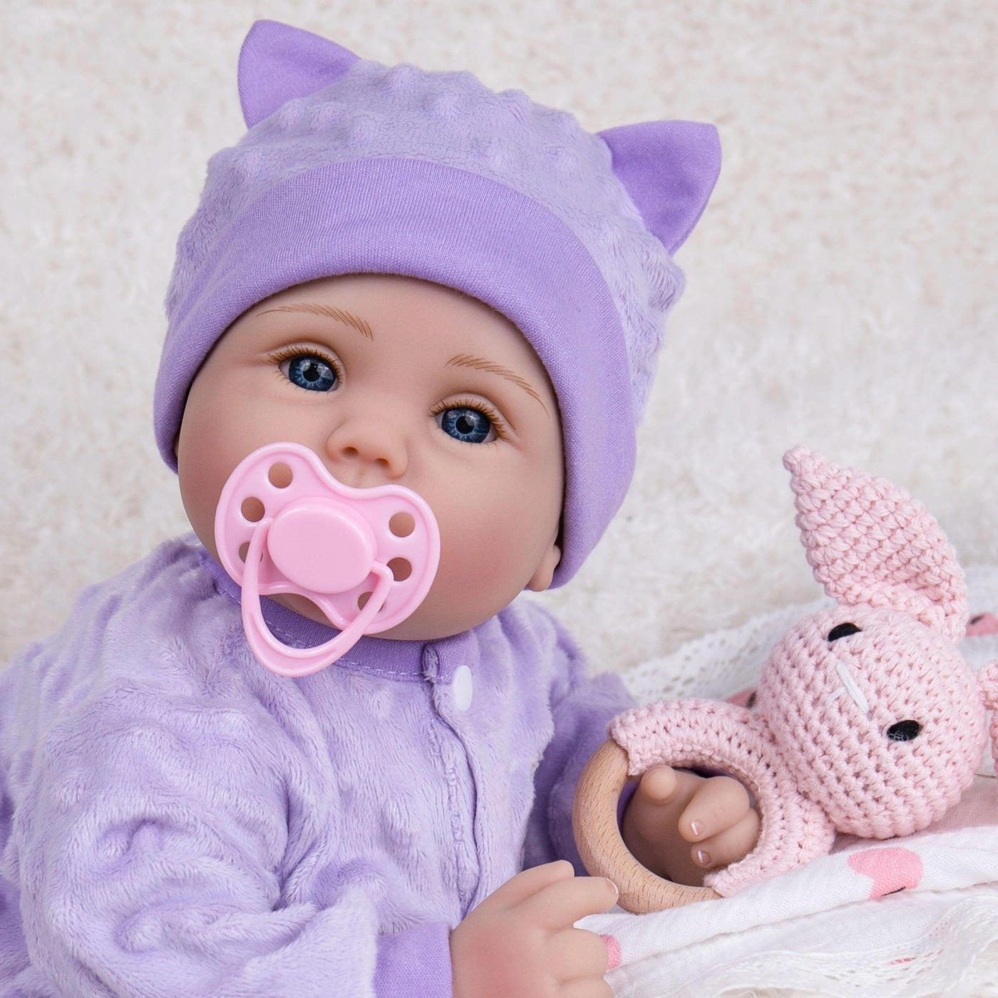 Reborn Baby Doll - 18-Inch Silicone Ages 3+