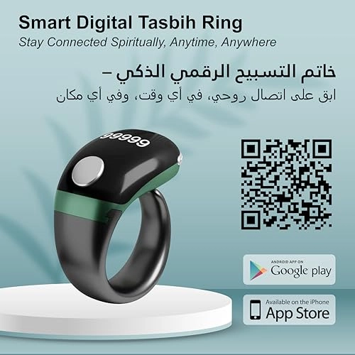 Smart Tasbih Counting Ring