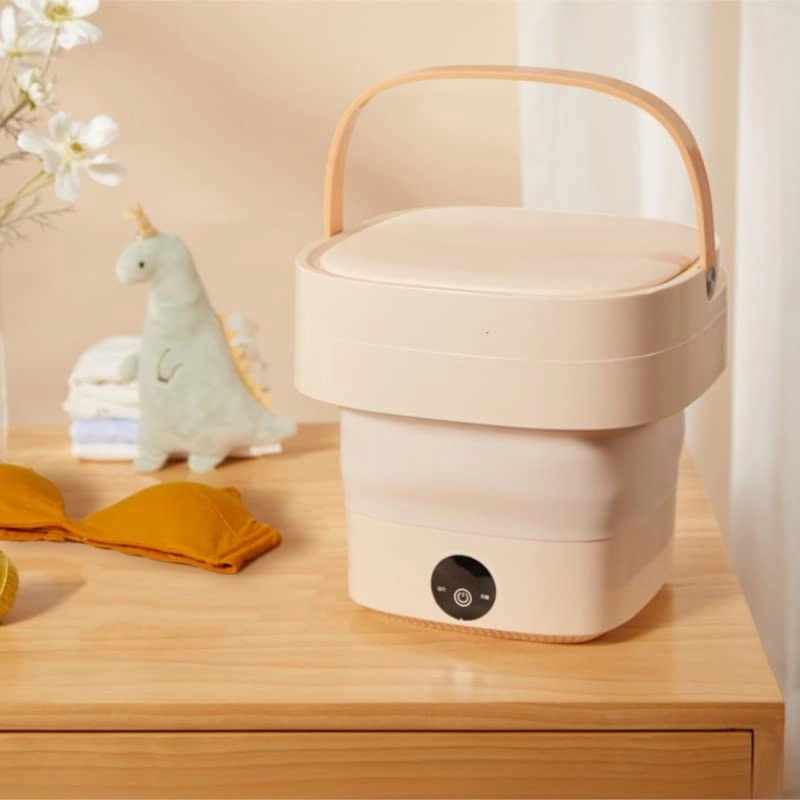 Folding washing machine