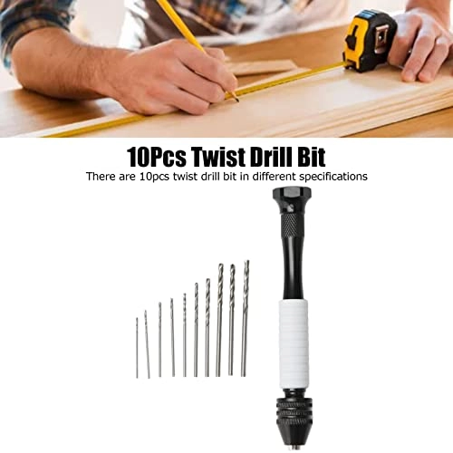 Hand Twist Drill - 11 piece High Speed Steel 0.5mm-2mm