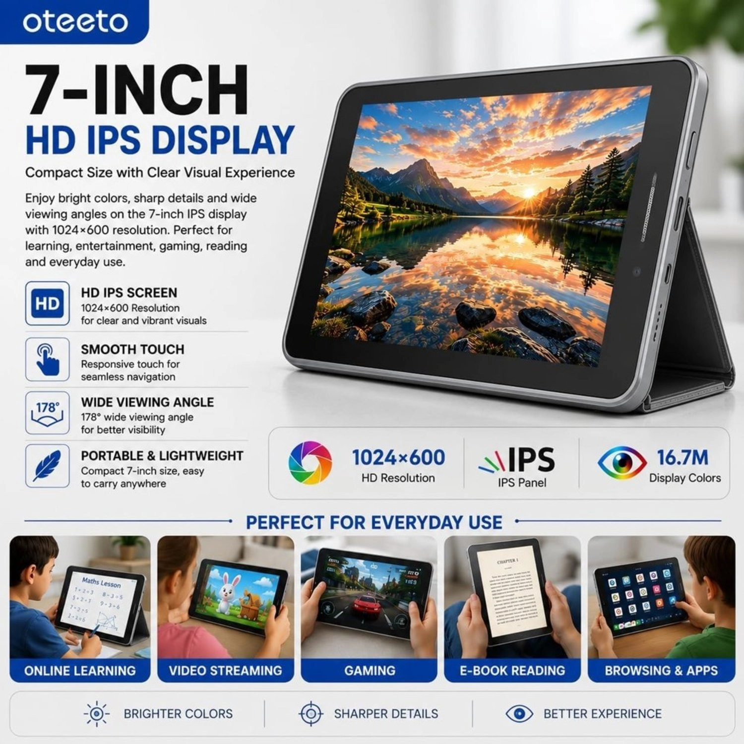TAB 77 7" Wi-Fi 8GB RAM 256GB