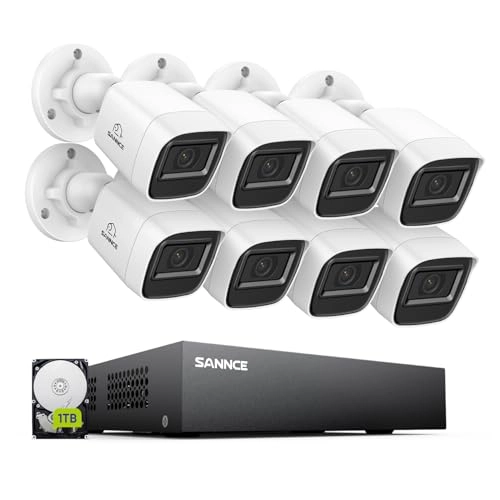 8CH HD-TVI Security Camera System - 1TB