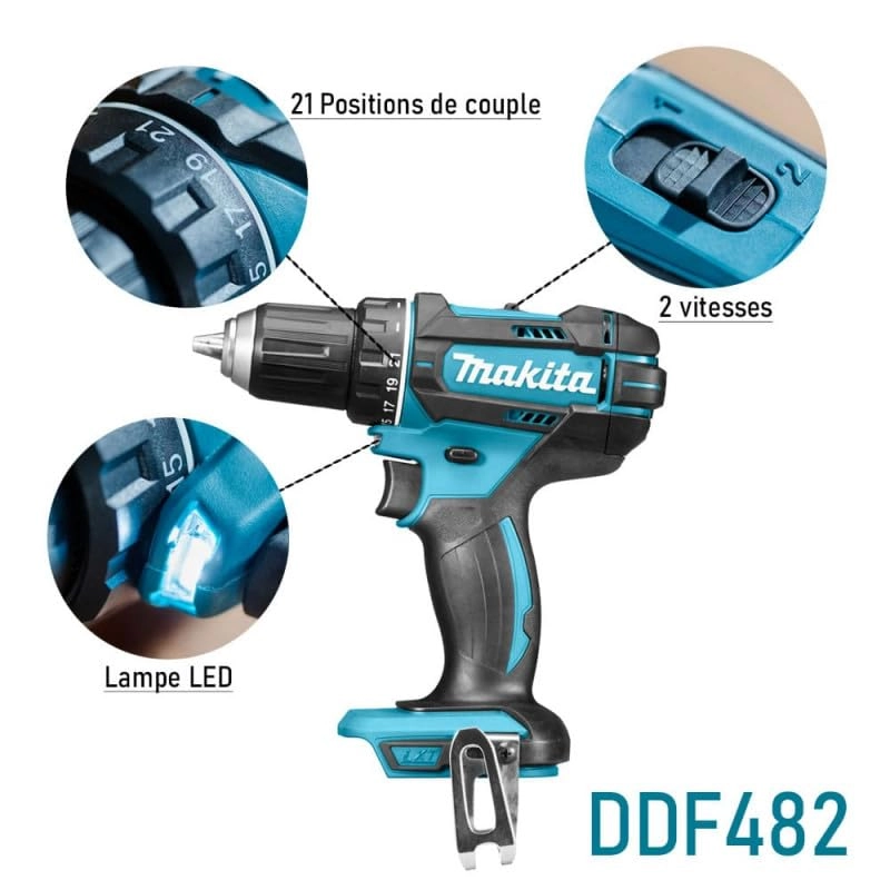 DDF482 - 18V + Bag