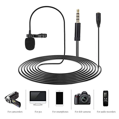 Lapel Microphone 3.5mm-Mini-Jack Microphone