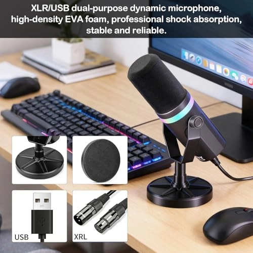 YQW0056 XLR+USB Microphone