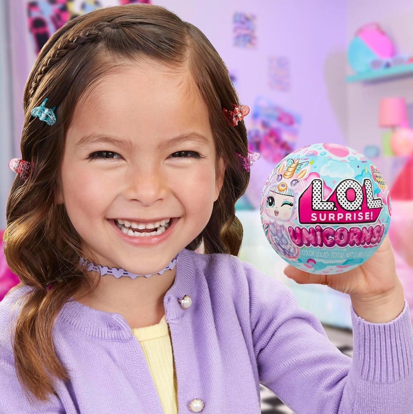 Unicorns Tots - 1 Doll Lava Lamp Experience Ages 4+