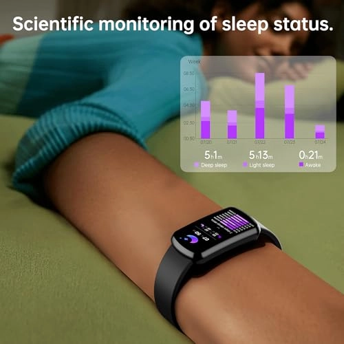 H95 - 1.47 Inches HD display 24/7 Heart Rate Blood Oxygen
