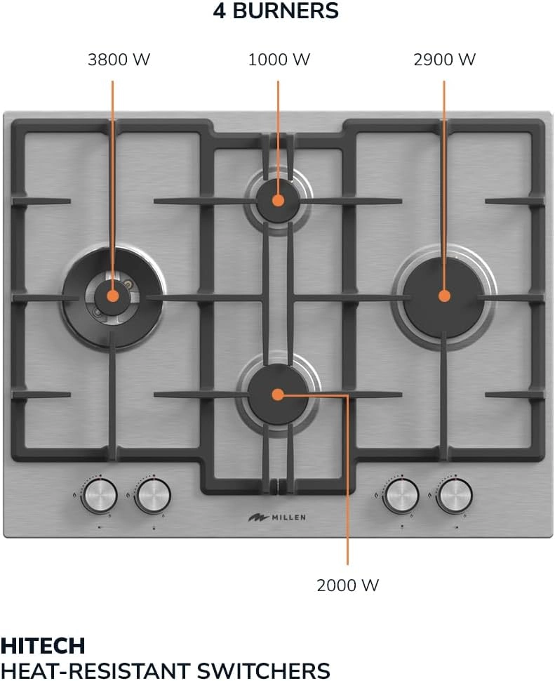MGH 6501 IX - Gas hob