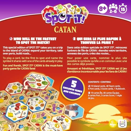 Spot It! Catan: Special Edition - Card Game