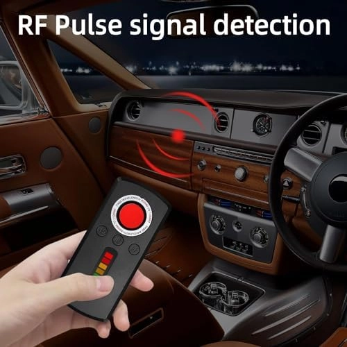 Hidden Spy Camera Detector - Portable RF/Wireless Signal Scanner