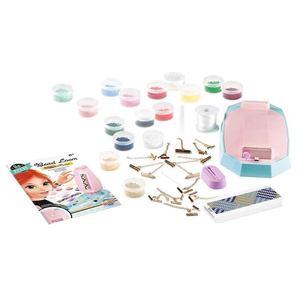 Buki France Bead Loom - 15 bracelets 10,000 beads 25 sheets