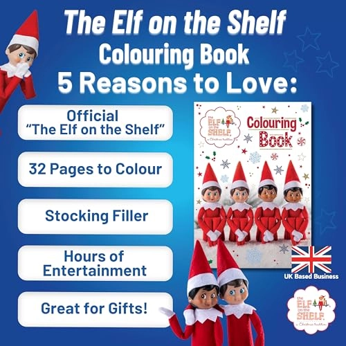 The Elf on the Shelf Colouring Book