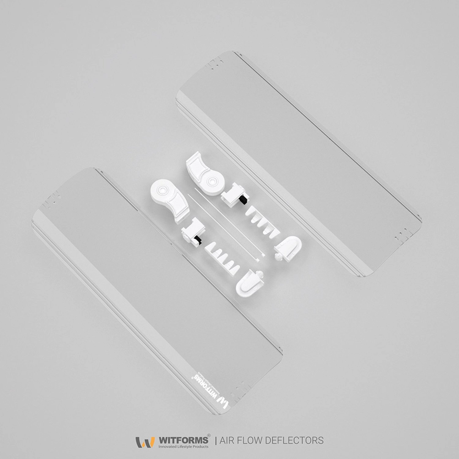 Air Deflector - Transparent 60-110 cm