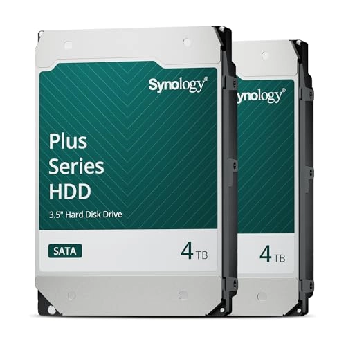 DS725+ + HAT3300-4T 2-Bay 8TB - 8TB Bundle with 2X HAT3300-4T