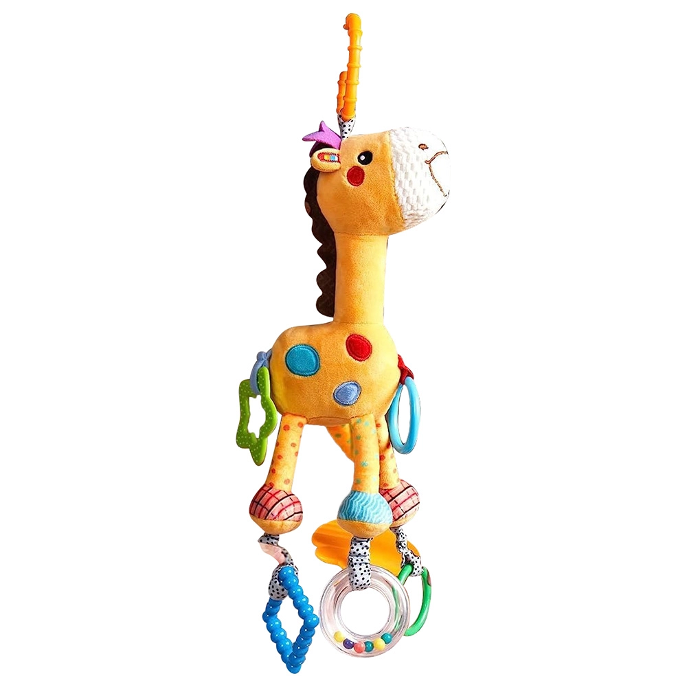 TUMAMA Hanging Rattle Toy - Suitable for 0 month & above Polyester Giraffe