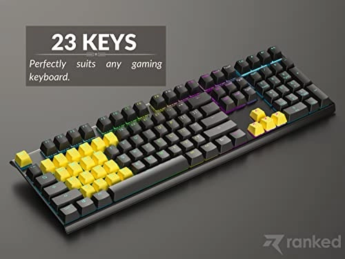 Rubber Keycap Set - OEM Profile Pistachio 23 Keys