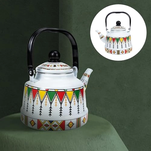 Enameled Teakettle - 2.5 Liter