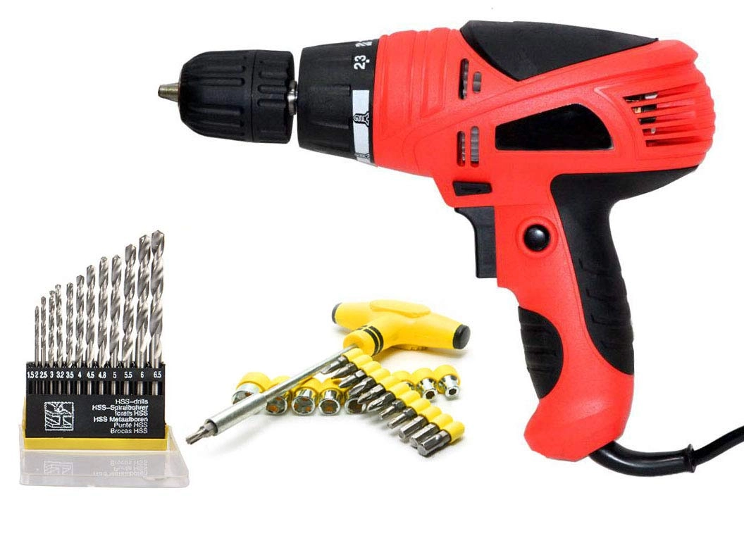 Electric Reversible Screw Driver Drill Machine