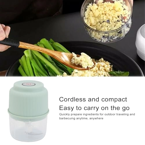 Electric Garlic Chopper - 260ml Li Battery